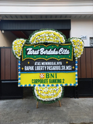 Papan Bunga Duka di Jembrana