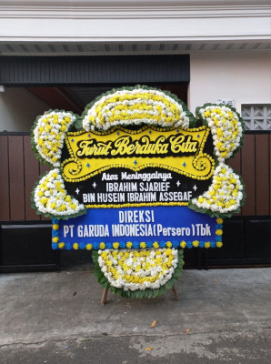 Papan Bunga Duka di Jembrana