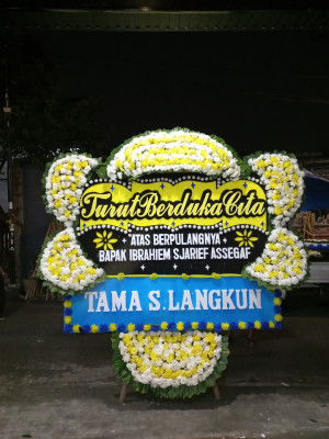 Papan Bunga Duka di Jembrana